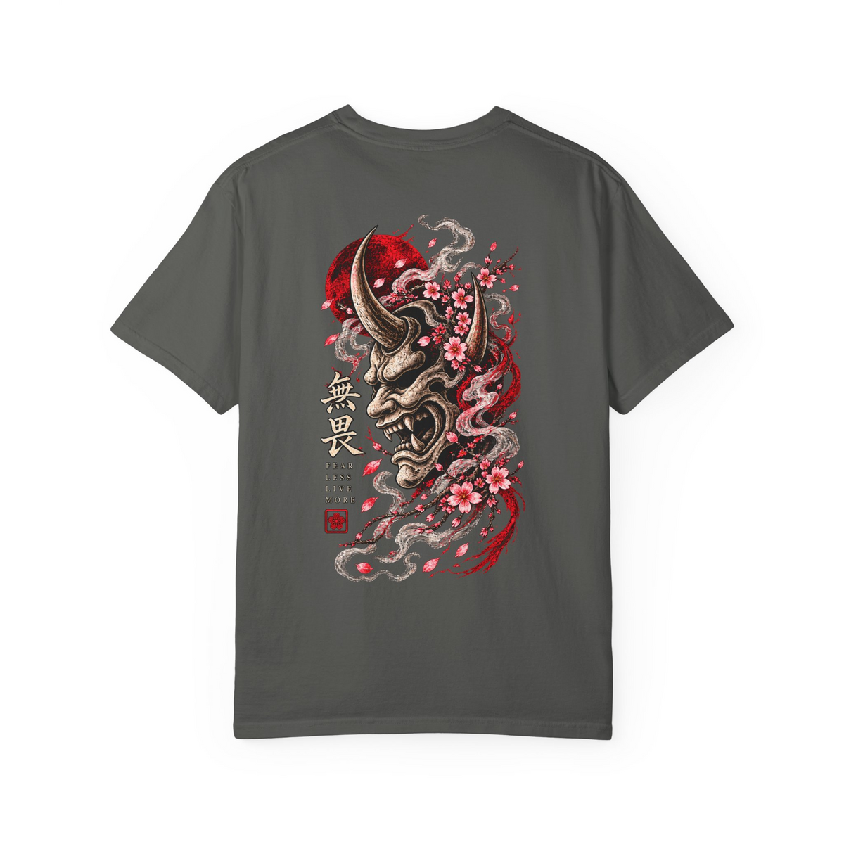 Heavy Ink Oni tee — Pepper Back
