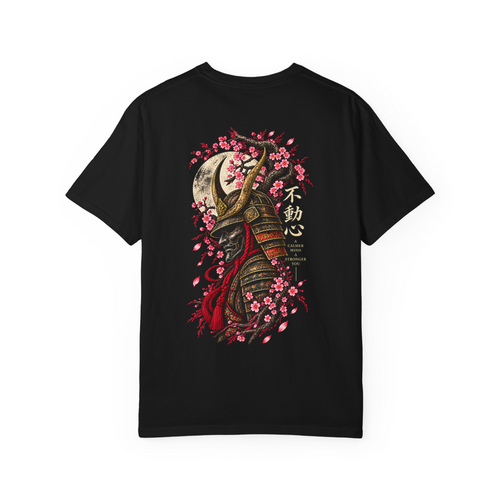Heavy Ink Samurai tee — Black Back