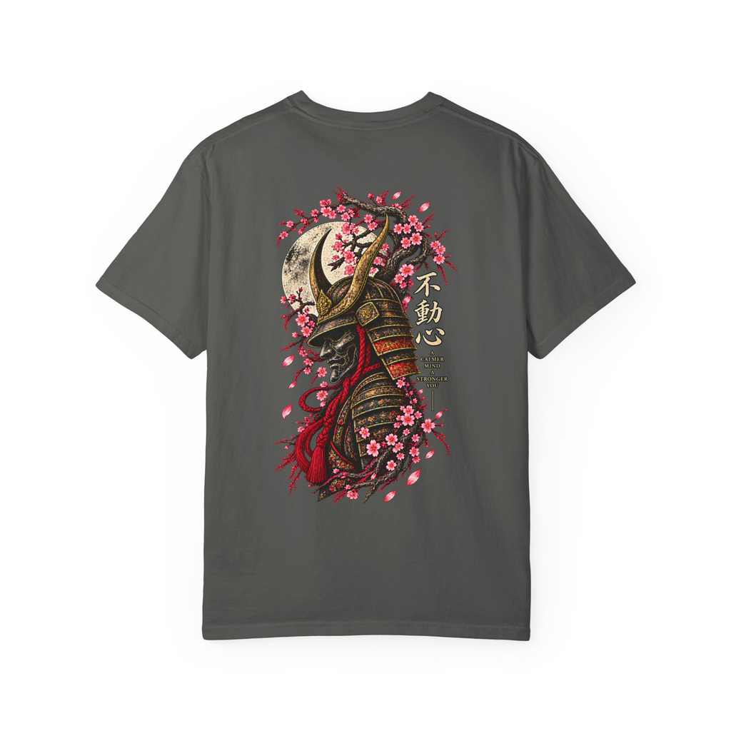 Heavy Ink Samurai tee — Pepper Back